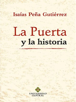 cover image of La Puerta y la historia